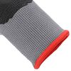 vidaXL Work Gloves 12 pcs Grey and Black 7 / S Polyester