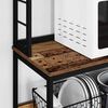 vidaXL Kitchen Shelf Old Wood 100 x 40 x 168 cm Engineered Wood