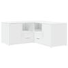 vidaXL Corner Cabinet White 160x40x45 cm Engineered Wood