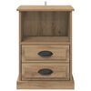 vidaXL Bedside Cabinet Artisan Oak 36 x 43 x 60 cm Engineered Wood