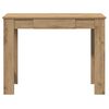 vidaXL Desk Artisan Oak 100x45x75 cm Engineered Wood