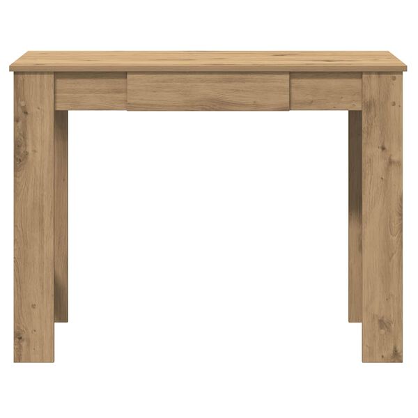 vidaXL Desk Artisan Oak 100x45x75 cm Engineered Wood