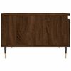 vidaXL Coffee Table Brown Oak 55x55x36.5 cm Engineered Wood