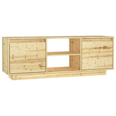 vidaXL TV Cabinet 110x30x40 cm Solid Firwood