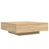 vidaXL Coffee Table Sonoma Oak 100x100x31 cm Engineered Wood