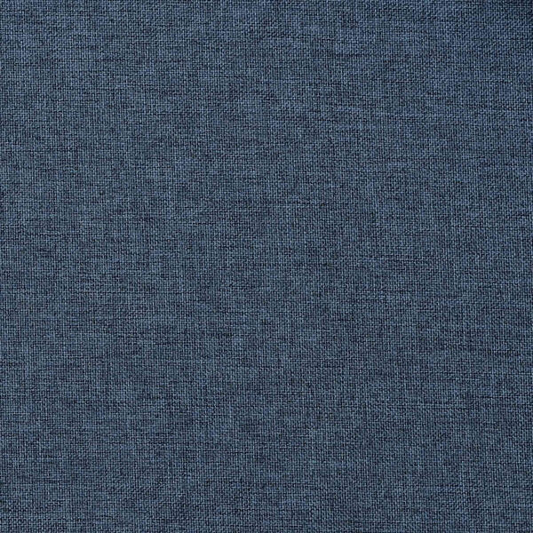 vidaXL Linen-Look Blackout Curtains with Grommets 2 pcs Blue 140x175cm
