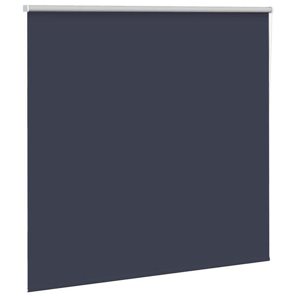 vidaXL Roller Blind Blackout Marine 145x175 cm Fabric Width 141.6 cm Polyester