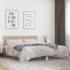 vidaXL Bed Frame without Mattress Sonoma Oak 180x200 cm Super King
