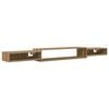 vidaXL Wall-mounted TV Cabinet Wall-Mounted Artisan Oak