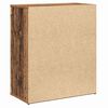 vidaXL Sideboard 2 pcs Old Wood 60 x 31 x 70 cm Engineered Wood