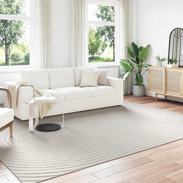 vidaXL Area Rugs Rectangular Cream 340 x 240 cm