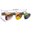 vidaXL Industrial Wall Lamp Multicolour 65x25 cm E27