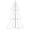 vidaXL Christmas Cone Tree 240 LEDs Indoor and Outdoor 118x180 cm