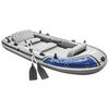 Intex Inflatable Boat Set Excursion 5 with Trolling Motor and Bracket