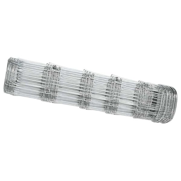 vidaXL Field Fence Silver 25 x 0.8 m Galvanised steel