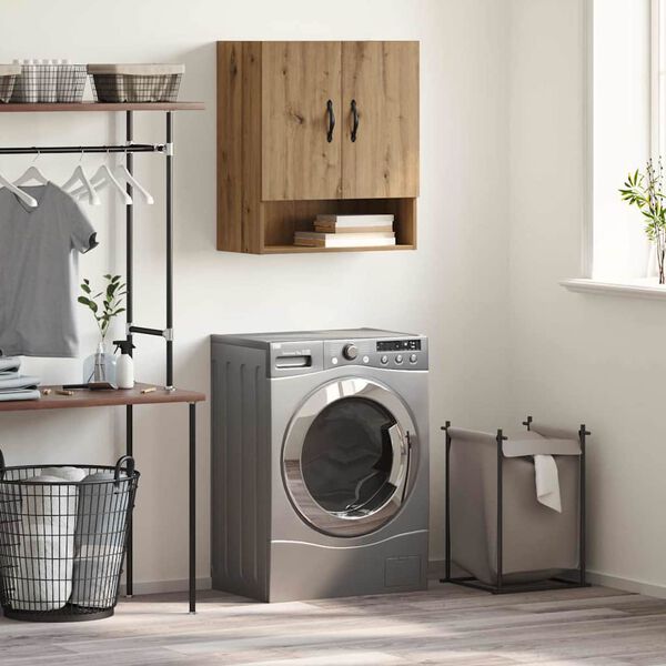 vidaXL Wall-Mounted Cabinet Wall-mounted Artisan Oak 60 x 31 x 70 cm