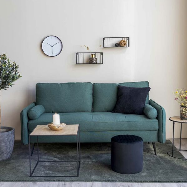 House Nordic 2 Piece Wall Shelf Zoe Steel Black