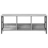 vidaXL Bookshelf Grey Sonoma 102 x 32 x 40.5 cm Engineered Wood