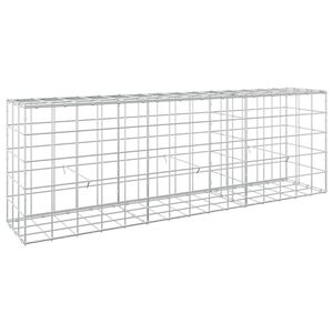 vidaXL Gabion with 5 mm Wire and 10x10 cm Mesh 150x30x50 cm
