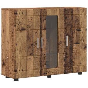 vidaXL Wooden Cabinet Old Wood Engineered Wood