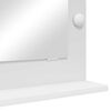vidaXL Vanity Mirror White 70 x 50 x 18 cm Glass and Engineered wood