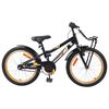 vidaXL Kids Bike 20 Inches for 6-11 Years Old Orange Black