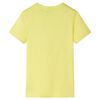 Kids' T-shirt Yellow 140