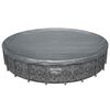 Bestway Pool Cover &Oslash;6.10 m Round Polyester Grey