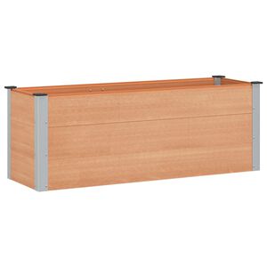 vidaXL Garden Raised Bed Brown 150 x 50 x 54 cm