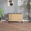 vidaXL Record Cabinet Sonoma Oak 74.5x38x48 cm Engineered Wood