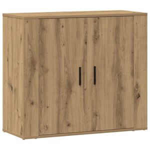 vidaXL Sideboard Artisian Oak 80x33x70 cm Engineered Wood
