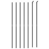 vidaXL Wire Mesh Fence with Flange Anthracite 2x10 m