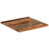 vidaXL Square Table Top 60x60 cm 25-27 mm Solid Reclaimed Wood