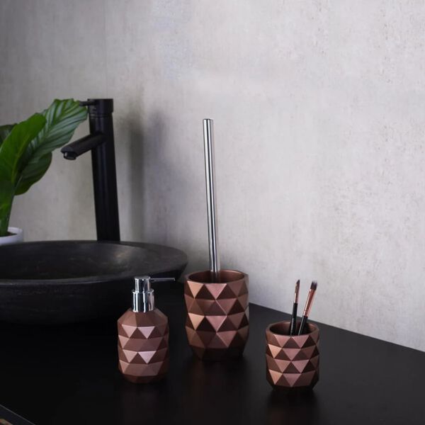 RIDDER Soap Dispenser Joyce Metallic Dark Brown 250 ml