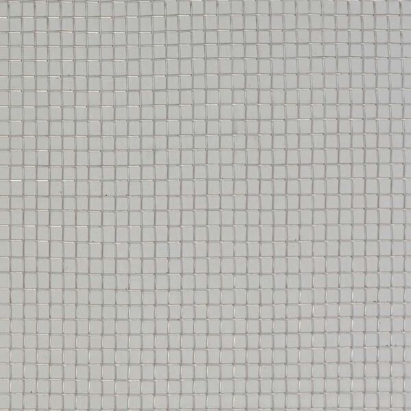 vidaXL Mesh Screen Stainless Steel 100x1000 cm Silver