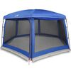 vidaXL Pool Tent with Removable Fly & Mesh Walls Azure Blue 670x590 cm
