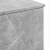 vidaXL Bathroom Furniture Set with Drawer 3 pcs Concrete Grey