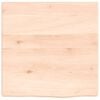 vidaXL Bathroom Countertop 40x40x2 cm Untreated Solid Wood