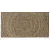 vidaXL Area Rug Natural and Black 100 x 200 cm Jute