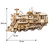 Robotime Mechanical Wooden Train Locomotive