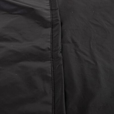 vidaXL Sun Lounger Cover Black 203x81x25/63 cm 420D Oxford