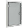 vidaXL Access Panel White 33.5 x 23 x 3 cm Steel