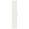 vidaXL Storage Cabinet 2 pcs White 60 x 40 x200 cm Cold-Rolled Steel