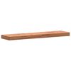 vidaXL Wall Shelf 80x20x4 cm Solid Wood Beech