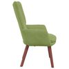 vidaXL Armchair Light Green 63 x 67 x 94 cm Velvet