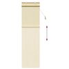vidaXL Roller Blind with Curtains Manual Nature 60 x 220 cm Bamboo