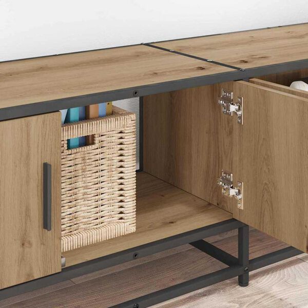 vidaXL TV Units 2 pcs Artisan Oak 210 x 35 x 41 cm Engineered wood
