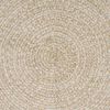 vidaXL Area Rugs Rectangular Natural and White 80 x 250 cm Jute