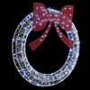 vidaXL Wreath with 150 LEDs Cold white 120 cm Acrylic