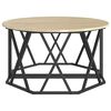 vidaXL Coffee Table Sonoma oak 80 x 80 x 42 cm